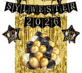 Zestaw Sylwester, 08-1 Baner Balony Kurtyna