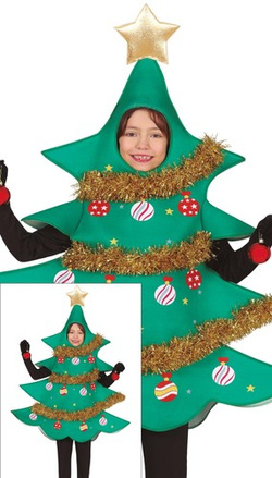 Kostium Strój CHOINKA Przedstawienie 7-9 lat