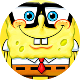 Opłatek tortowy 29 cm, SpongeBob 1 szt.