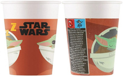 Kubeczki Star Wars Mandalorian Baby Yoda 200ml 8sz