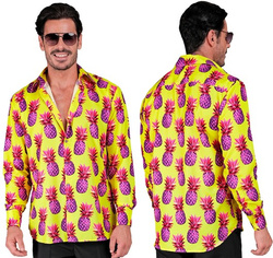 Koszula z Długim Rękawem ANANASY Aloha UV S/M