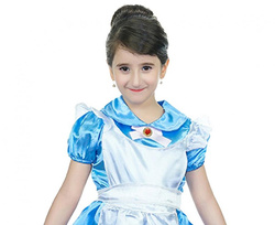 Kostium Strój Dziewczynka Alicja 110/120 cm