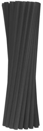 Słomki wielokrotnego użytku, czarne 9x240mm 250szt