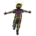 Kostium Glow stick (94 elementy)