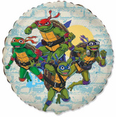 Balon foliowy 18" FX - Żółwie Ninja, pakowa