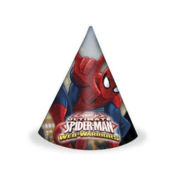 Czapeczki Spiderman Ultimate, 6 szt.
