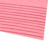 Filc dekoracyjny 20 x 30 cm, jasny różowy, 1 szt.