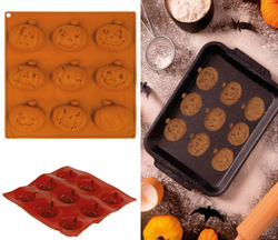 Forma Silikonowa Ciasteczek DYNIE Halloween 24x25c