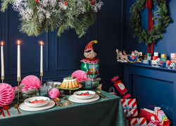 Świecznik Metalowy Złoty Wesele  Święta 22cm