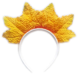 Opaska na Głowę JESIEŃ Liscie Jesienne