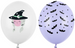 Balony Czarownica Nietoperze Witch Halloween 5szt.