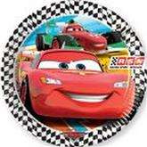 Talerzyki papierowe - Cars RSN, 20 cm, 8 szt.