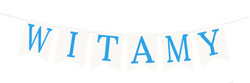 Baner WITAMY Niebieski, 1kpl.
