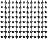 Kurtyna Gwiazdki CZARNA Tło Ścianka do Zdjęć 2x1m