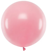 Balon okrągły 60 cm, Pastel Baby Pin