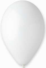 Balony G120 pastel 13" - białe 01/ 50 szt