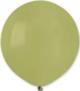 Balony G150 pastel 19" - zielone oliwkowe 98/ 50 s