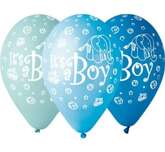 Balony Premium, It's a Boy, 30 cm, 5 szt.