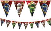 Baner Girlanda Flagi Lego Ninjago, 230cm, 1 szt.