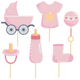 Toppery Pikery BABY SHOWER DZIEWCZYNKA, 6szt.