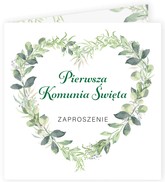 Zaproszenie na I Komunię, 1 szt.