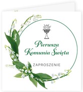 Zaproszenie na I Komunię, 1 szt.