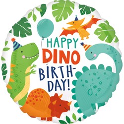 Balon Foliowy DINOZAUR Dino Urodziny Party 45cm