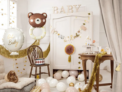 Balon Foliowy OH BABY Shower Roczek Urodziny 69cm