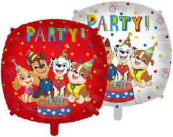 Balon Foliowy PSI PATROL Dwustronny Urodziny 46cm