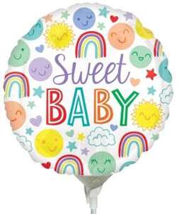 Balon Foliowy Sweet Baby Shower Urodziny 10cm