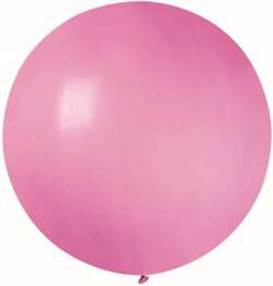 Balon G220 pastel kula 0,75m - różowa 06