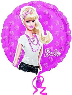 Balon foliowy 18" CIR - "Barbie",vendor