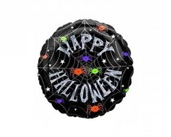 Balon foliowy 18'' CIR Happy Halloween, 1szt.