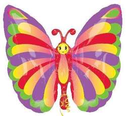 Balon foliowy 24" "Beautiful Butterfly", 1szt