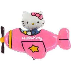 Balon foliowy 24" FX - "Hello Kitty w samolocie" 