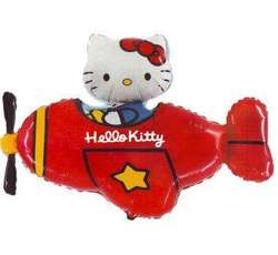 Balon foliowy 24" FX Hello Kitty w samolocie 1szt