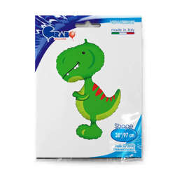 Balon foliowy Dino 38", 1 szt.