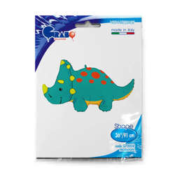 Balon foliowy Dino triceratops  91cm, 1 szt.