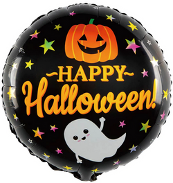 Balon foliowy Dynia Happy Halloween 45 cm