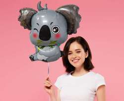 Balon foliowy Koala, 66x65 cm