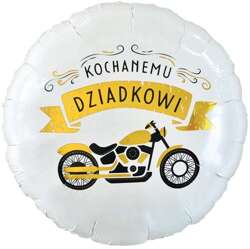 Balon foliowy Kochanemu Dziadkowi, 45cm, 1 szt.