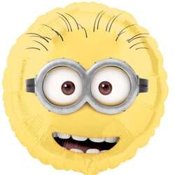 Balon foliowy Minionki, 45cm, 1 szt.