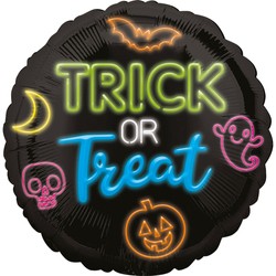 Balon foliowy Trick or Treat  Halloween 45cm