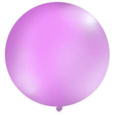 Balon olbrzym 1 m, pastel, lawenda, 1 szt.