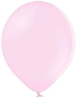 Balony 12 cali, pastel soft pink , 100 szt. 1 op.