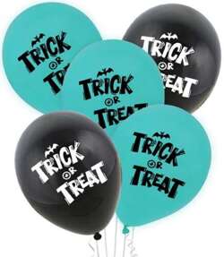 Balony Boo-Trick Or Treat, 12"/ 5 szt.