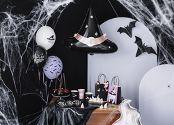 Balony Czarownica Nietoperze Witch Halloween 5szt.