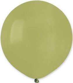 Balony G150 pastel 19" -zielone oliwkowe 98/ 5szt.