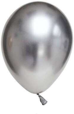 Balony GB120 shiny 13 cali - srebrne / 1 szt.