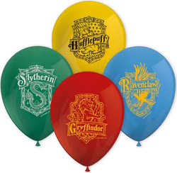 Balony HOGWART Harry Potter, 8szt.